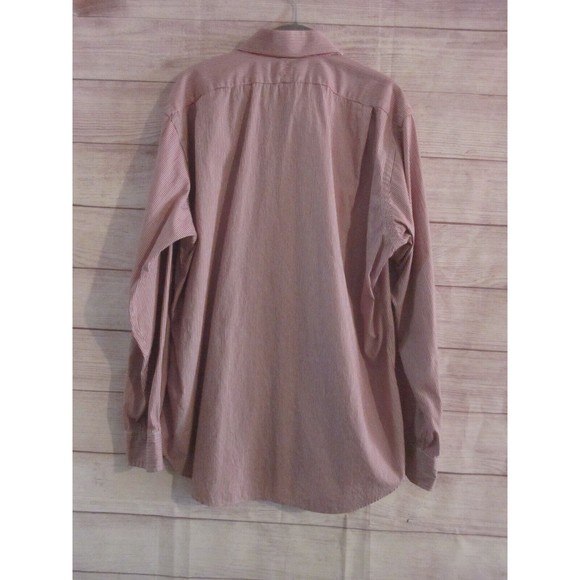 Polo Ralph Lauren Regent Men's Shirt Size 16.5 34/35 Blue Red White Striped - Picture 3 of 3